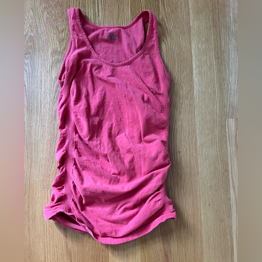 Athleta BREATHE Ruched Tank Top M
